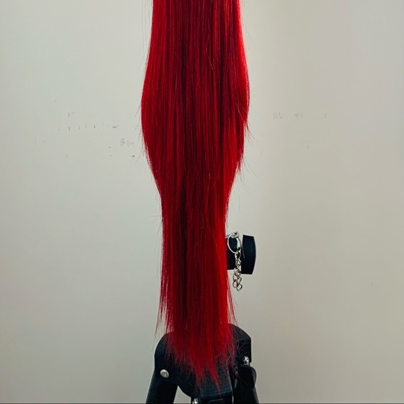 Gorgeous 36” Red Lace Front Synthetic Wig for Daily Wear or The Holidays - Picture 8 of 10